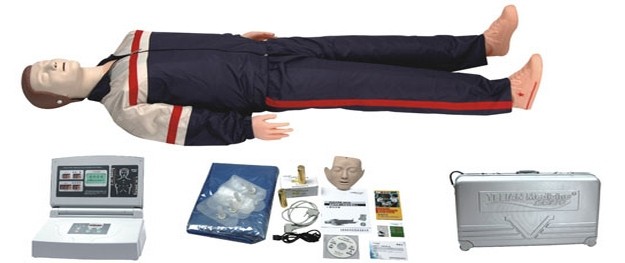 高級中屏幕液晶自動電腦心肺復(fù)蘇模擬人